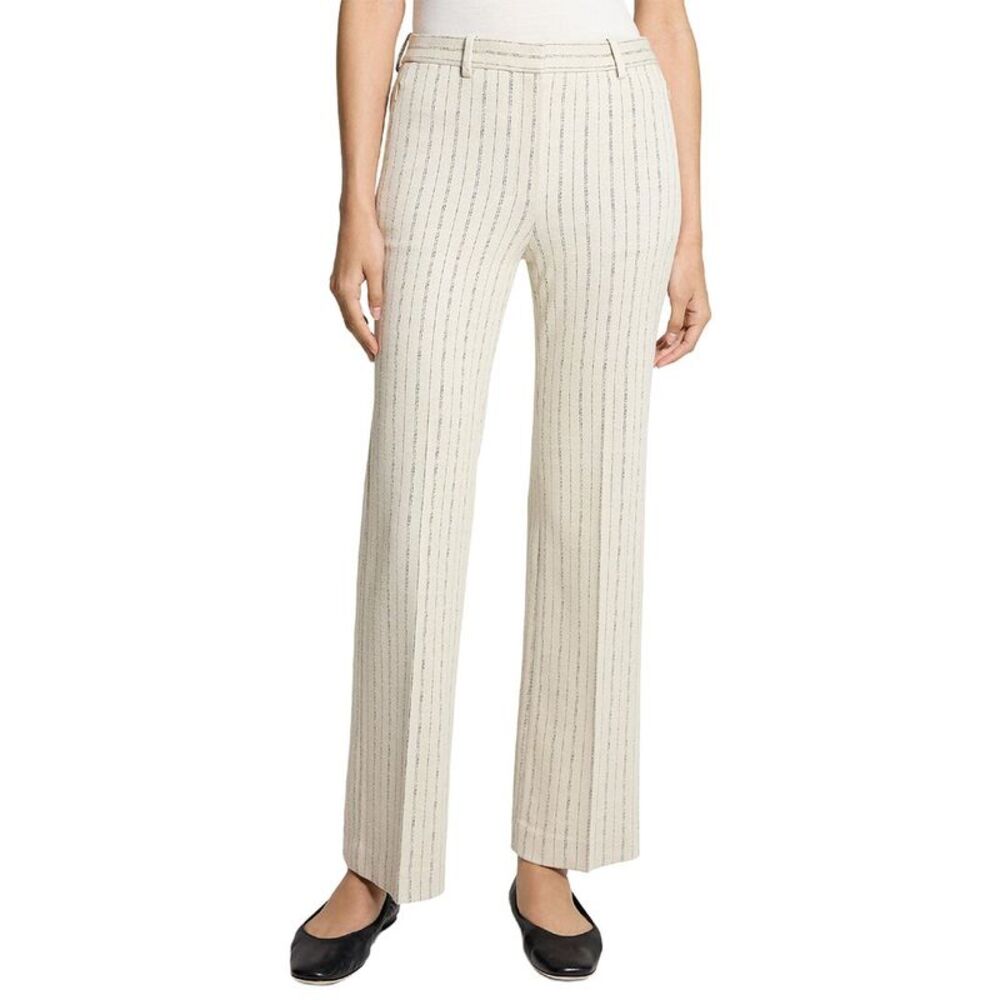 Theory Womens Slim Fit Crepe Trouser